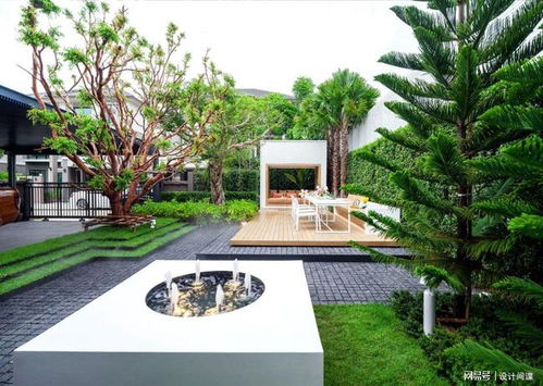 庭院設計 長方形的花園這樣設計能避免假大空,分割出4個空間